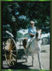 Riding horse on ranchero in Argentina.